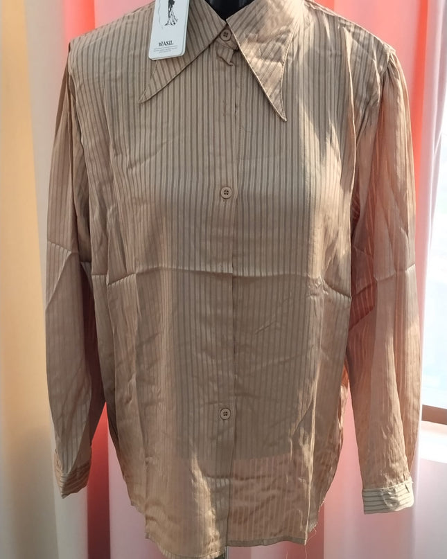Umafre  Cotton Satin Poplin blouse