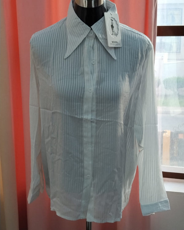 Umafre  Cotton Satin Poplin blouse