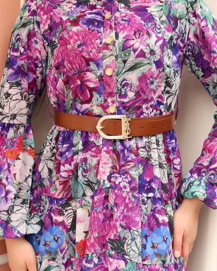 Luxurious Turkish Chiffon Dress