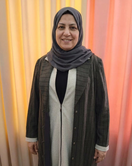 Elegant Double Layer Blazer-Style Abaya