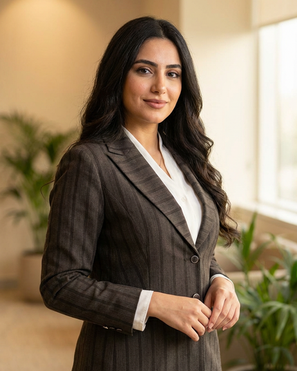 Elegant Double Layer Blazer-Style Abaya