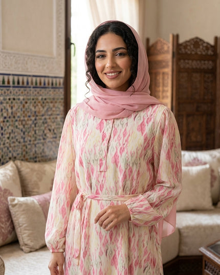 Uma Double layer Chiffon