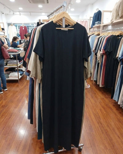 Double Colored Abaya with inner dress