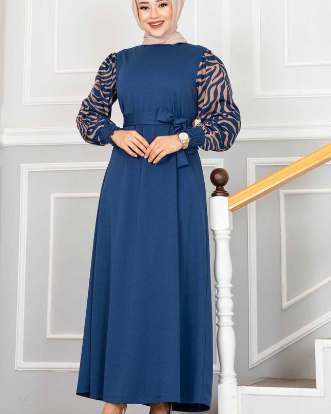 Colored Modern Turkish Abaya
