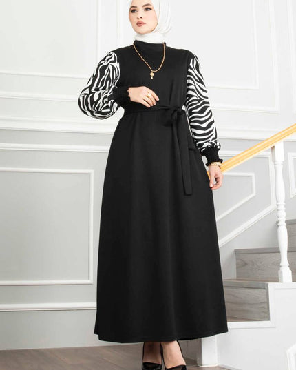 Colored Modern Turkish Abaya