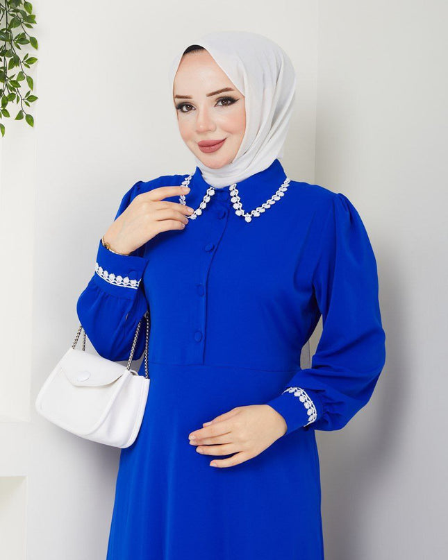 Colored Jessica material Abaya
