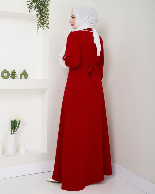 Colored Jessica material Abaya