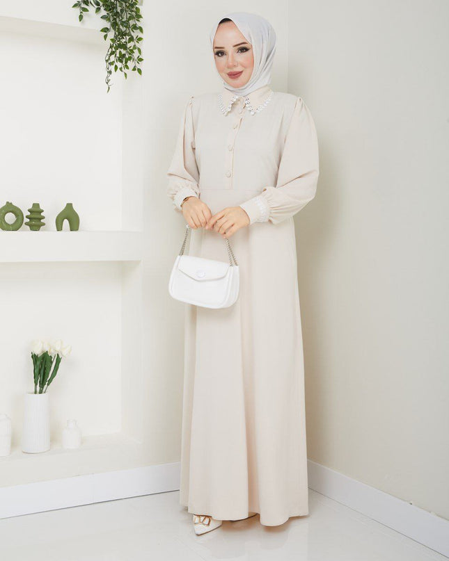 Colored Jessica material Abaya