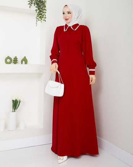 Colored Jessica material Abaya