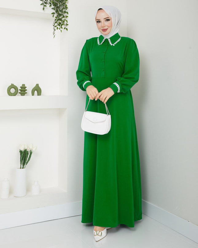 Colored Jessica material Abaya