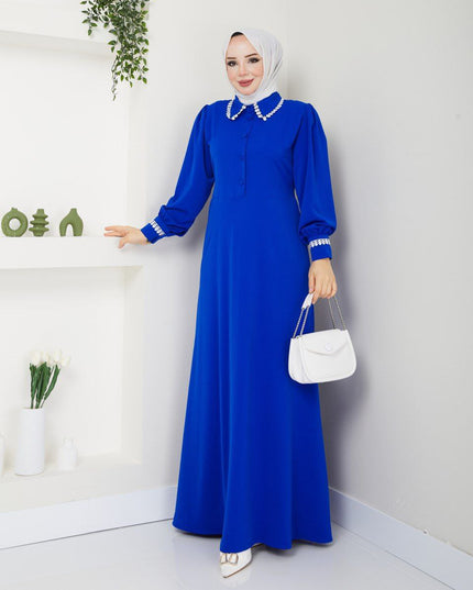 Colored Jessica material Abaya