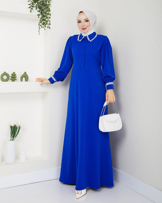 Colored Jessica material Abaya