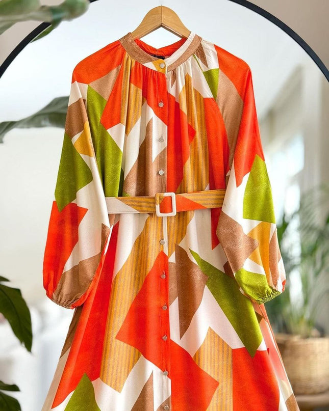 Uma ViscoseTurkish Dress