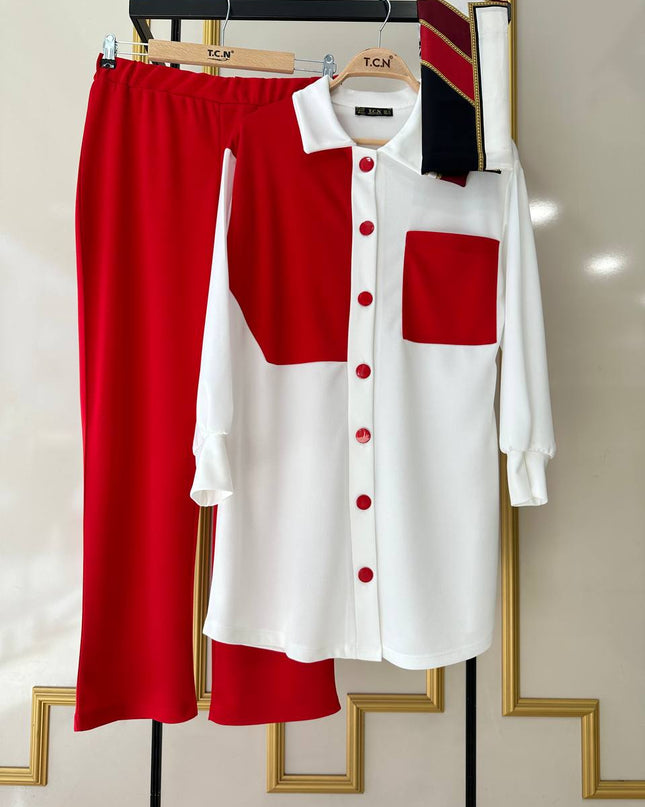 Umafre suite set Scuba Crepe