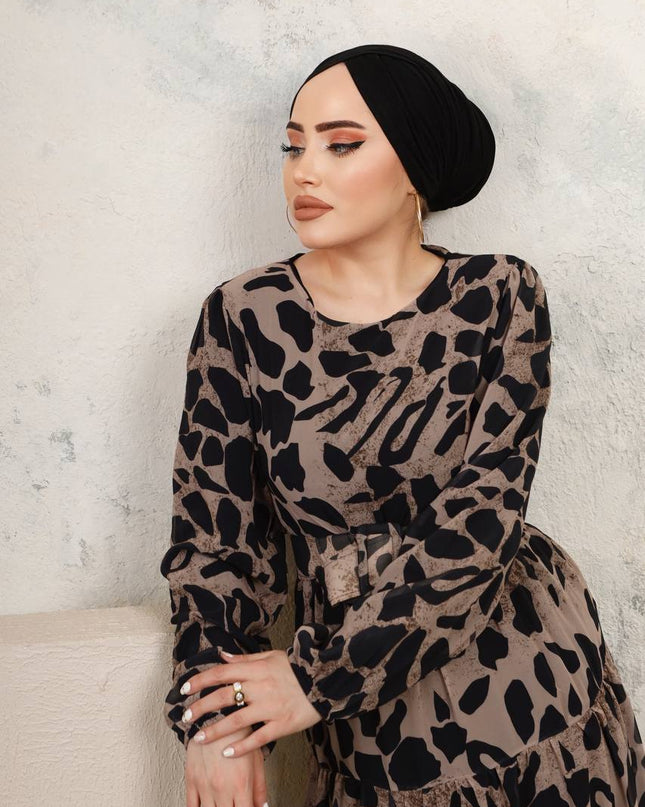 Turkish Leopard Style Chiffon