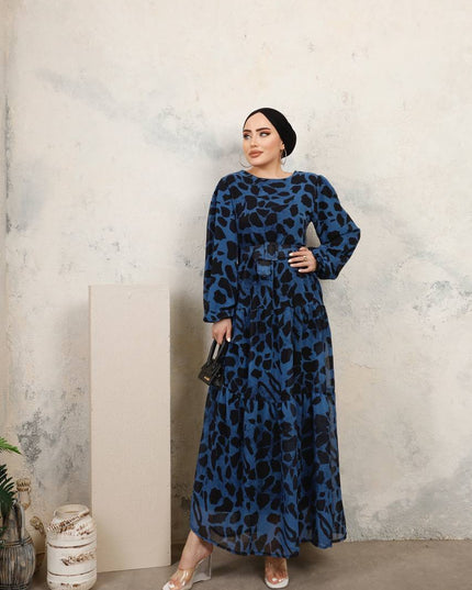 Turkish Leopard Style Chiffon
