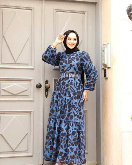Turkish Leopard Style Chiffon