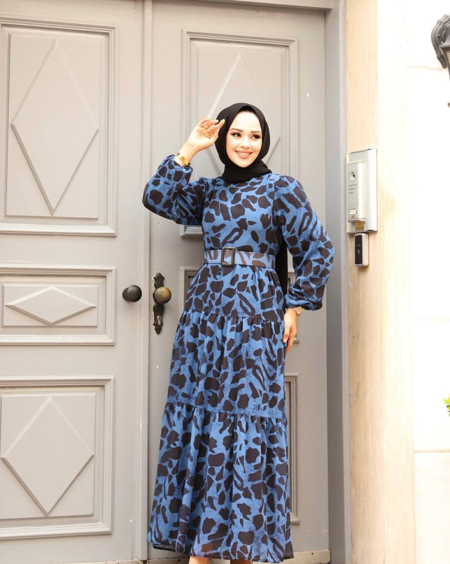 Turkish Leopard Style Chiffon