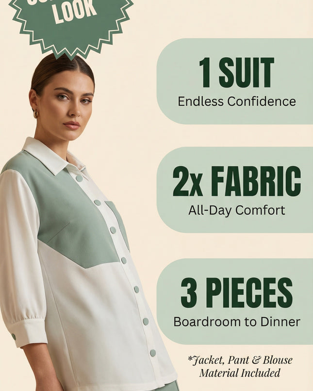 Umafre suite set Scuba Crepe