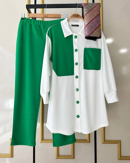 Umafre suite set Scuba Crepe