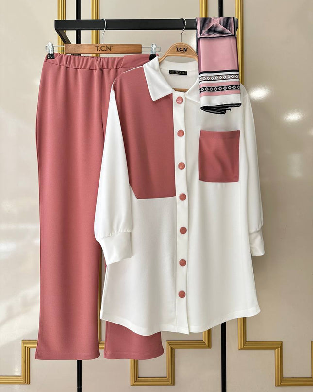 Umafre suite set Scuba Crepe