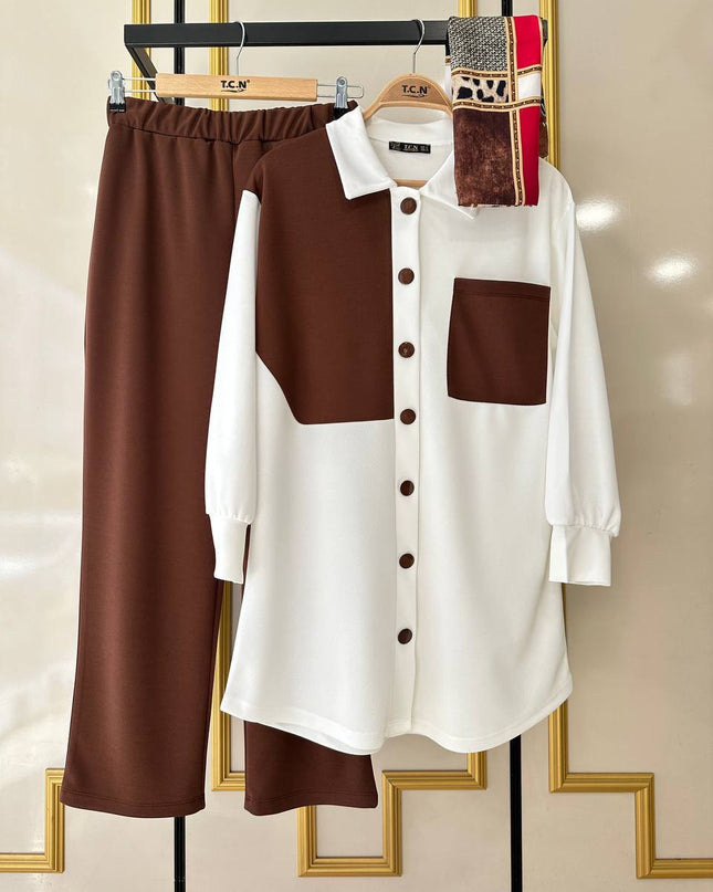 Umafre suite set Scuba Crepe