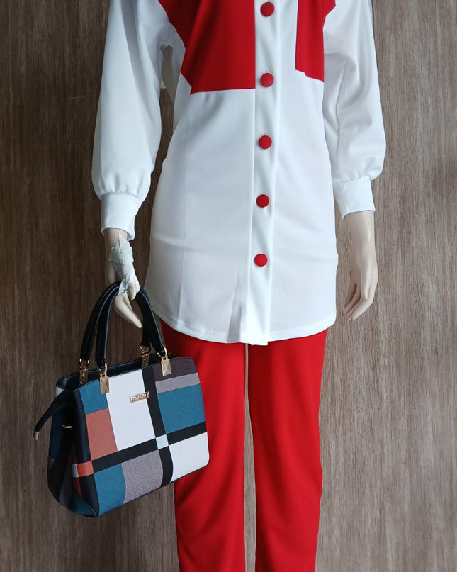 Umafre suite set Scuba Crepe
