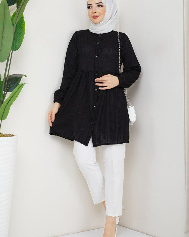 DrUma Premium Pleated Modest Top