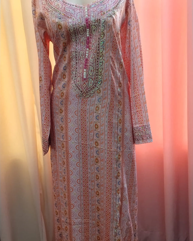 Ready Made Itailan Silk Makhwar