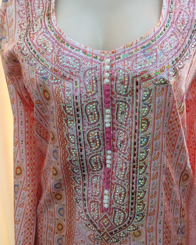 Ready Made Itailan Silk Makhwar