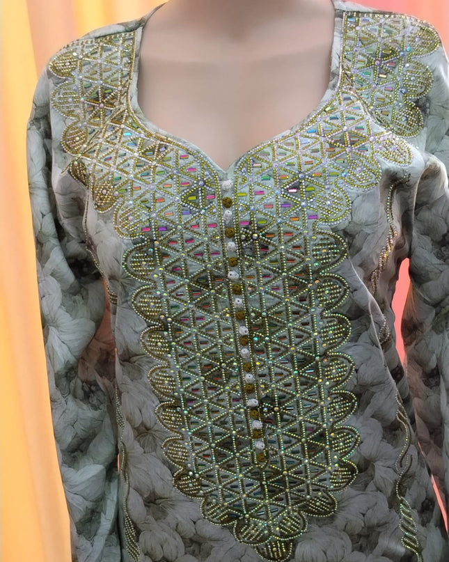 Ready Made Itailan Silk Makhwar