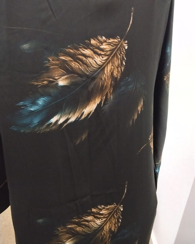 Double Colored Abaya with inner dress