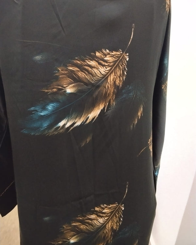 Double Colored Abaya with inner dress