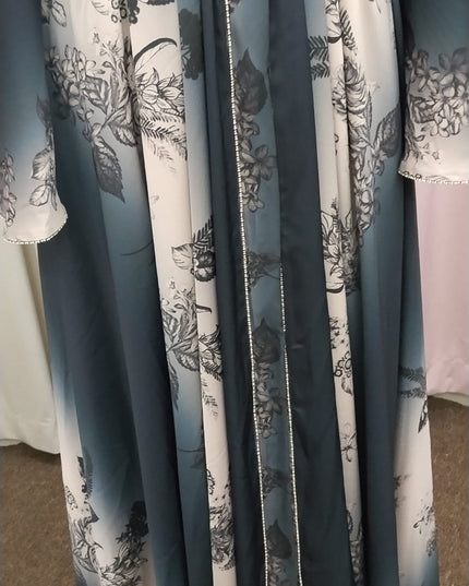 Mixed Colored Abaya