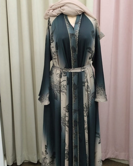 Mixed Colored Abaya