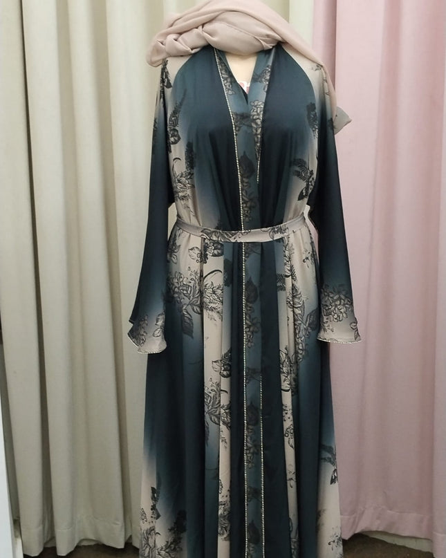 Mixed Colored Abaya