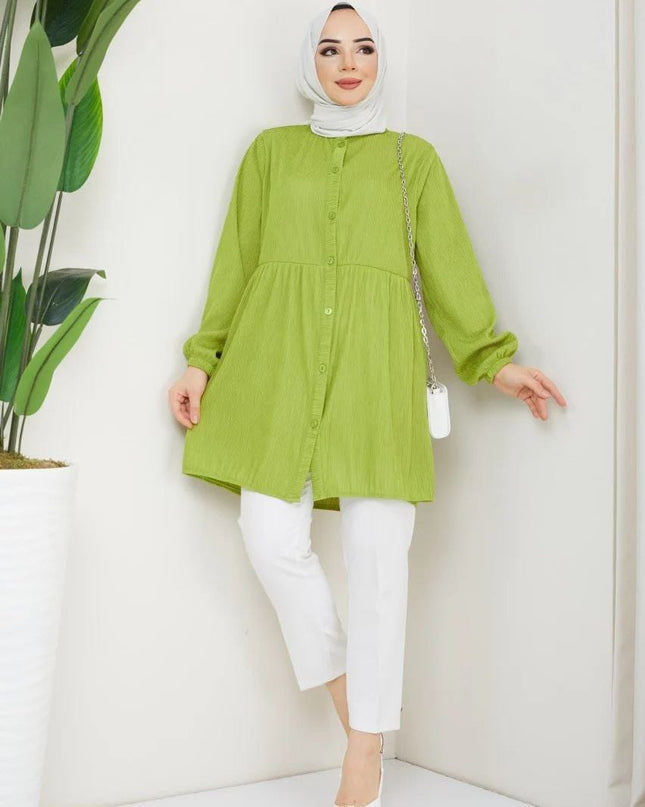Long Sleeve blouse Made in Turkey (scroll 2nd picture for actual colour