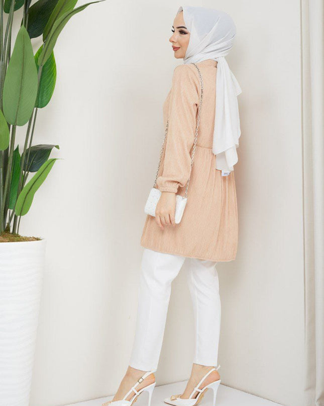 DrUma Premium Pleated Modest Top