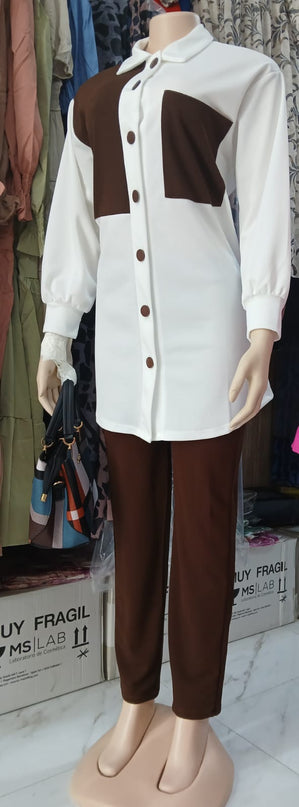 Umafre suite set Scuba Crepe