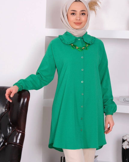 Pamuk Blouse for over size Made in Turkey