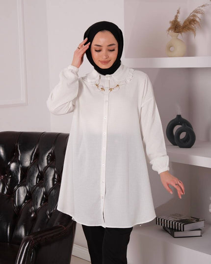 Pamuk Blouse for over size Made in Turkey