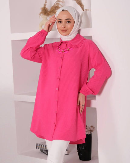 Pamuk Blouse for over size Made in Turkey