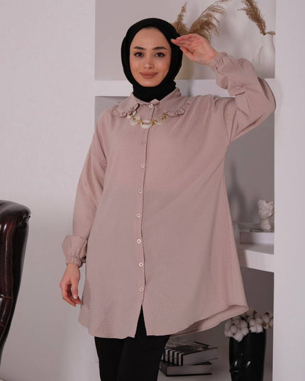 Pamuk Blouse for over size Made in Turkey