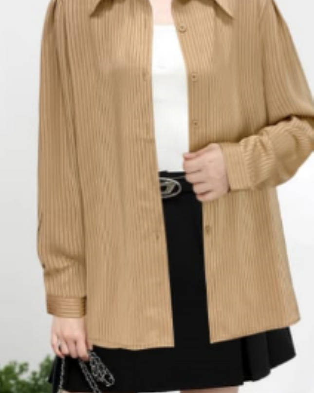 Umafre  Cotton Satin Poplin blouse