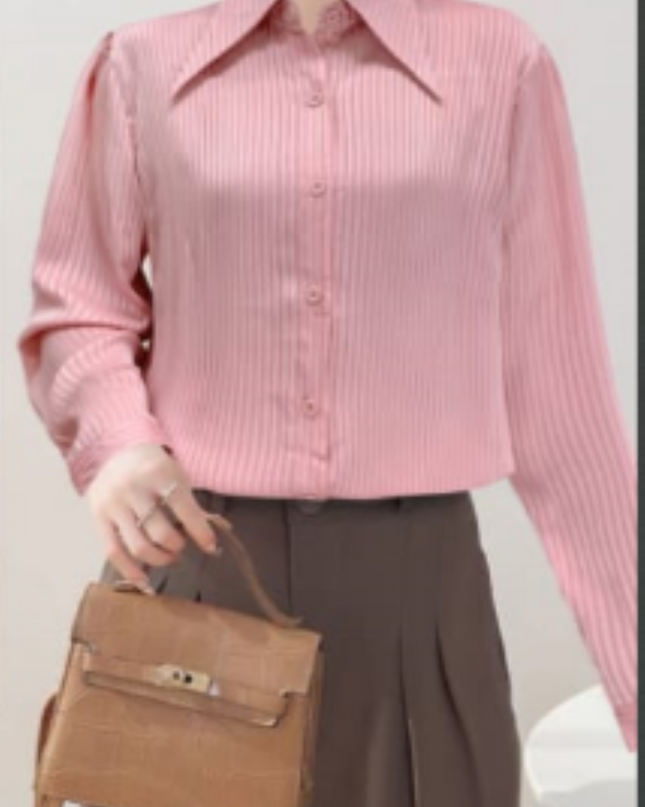 Umafre  Cotton Satin Poplin blouse