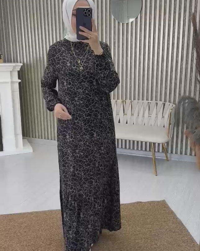 Elegant Outdoor Viskon dress