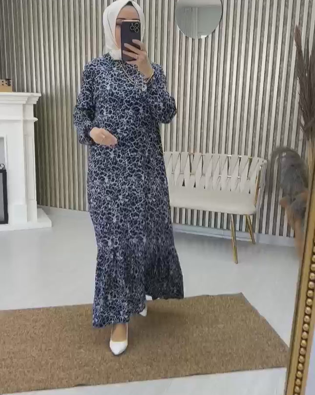 Elegant Outdoor Viskon dress